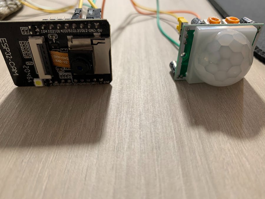 Security System with Esp32-Cam